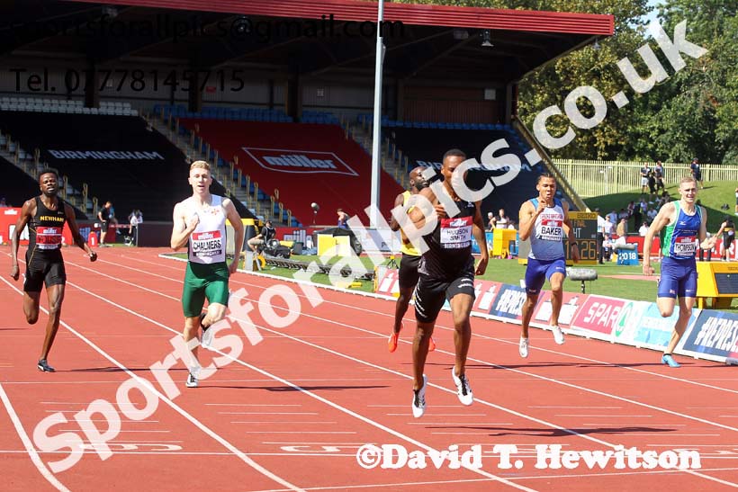 Mens 400 metres, 2019 Muller British Championships, Alexander Stadium, Birmingham. Photo: David T. Hewitson/Sports for All Pics